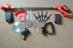 battery powered brushcutter ، خرید و قیمت علف زن شارژی WOZEL با باتری 24 ولت ، بهترین علف زن شارژی ، فیلم علف زن شارژی وزل ، مشخصات علف زن شارژی وزل ، خرید علف زن شارژی وزل ، علفتراش شارژی وزل