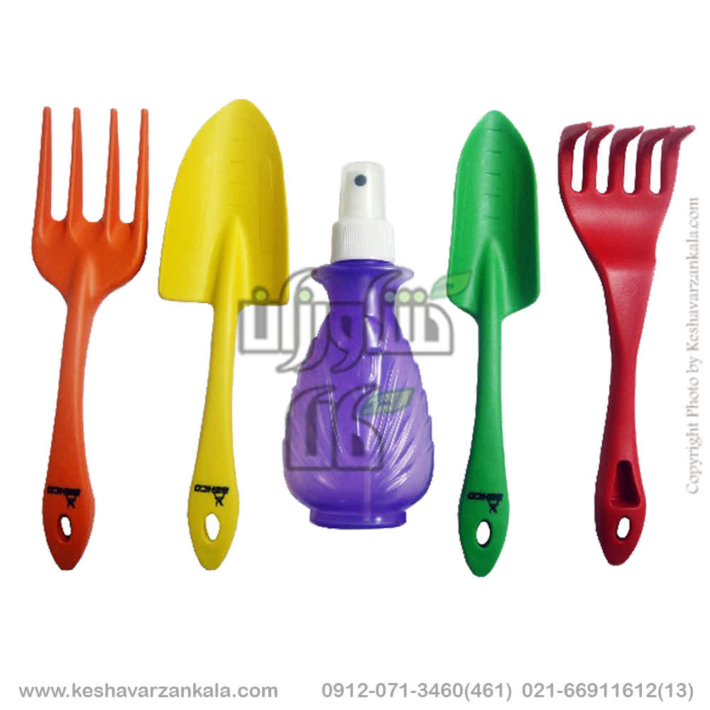 5pcs behco bh-1805 garden tool set قیمت ست 5 عددی بیلچه پلاستیکی بهکو مدل BH-1805 ساخت تایوان , قیمت ست ابزار باغبانی کودکان بهکو , قیمت ست 5 عددی بیلچه behco bh1805 , قیمت ست ابزار پلاستیکی بهکو , 5pcs-behco-bh-1805-garden-tool-set