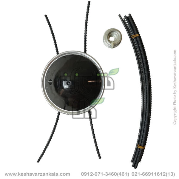 Speed-France-Trimmer-head-Aluminium-2-lines-Nylsaw-line , قیمت توپی نخ دو لاین علف تراش برند SPEED FRANCE , قیمت هد نخ دو لاین اسپیدفرانس , قیمت هد نخ دو لاین speed , قیمت توپی نخ دو لاین speed