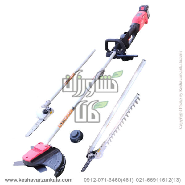 قیمت علف تراش شارژی 4 کاره FIAT مدل CAMELIATOP , قیمت علف زن شارژی فیات , قیمت علفتراش چندکاره شارژی fiat , قیمت علفزن شارژی چندکاره fiat , شمشادزن شارژی فیات , cameliatop-fiat-multifunction-battery-brushcutter