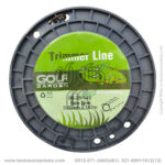 golfgarden-saw-line-trimmer-line-3mm-142m , قیمت نخ علف زن اره ای 3 میل 142 متری مشکی نارنجی گلف گاردن 0628145 , خرید نخ اره ای علف تراش 3 میل 142 متری , نخ حاشیه زن اره ای مارپیچ 3 میل 142 متری golf