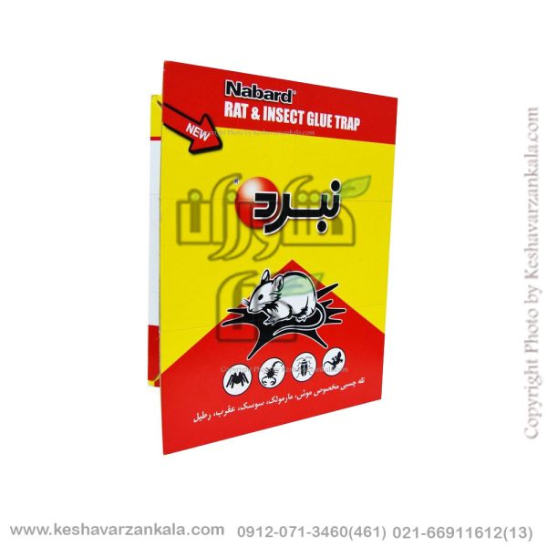 قیمت چسب موش کتابی نبرد , نماینده فروش شرکت چسب موش نبرد , طرز استفاده از چسب موش کتابی نبرد , چسب موش کتابی نبرد داروخانه , چسب موش کتابی نبرد عمده , nabard-mouse-glue-trap