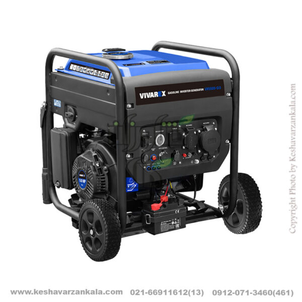 قیمت موتور برق اینورتری استارتی سه گانه سوز ویوارکس مدل VR5500-GI3 , قیمت ژنراتور سه گانه سوز vivarex vr5500 , خرید موتور برق اینورتر سه گانه 5500 ویوارکس , نماینده فروش موتور برق اینورتری استارتی سه گانه سوز ویوارکس مدل VR5500-GI3
