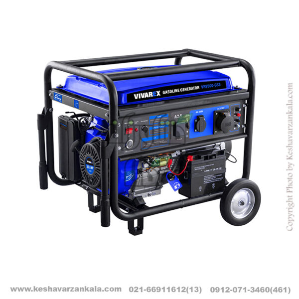 قیمت موتور برق سه گانه استارتی ویوارکس مدل VR9500-GS3 , قیمت ژنراتور سه گانه سوز vivarex vr9500 , خرید موتور برق سه گانه 9500 ویوارکس , نماینده فروش موتور برق سه گانه استارتی ویوارکس مدل VR9500-GS3