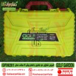 خرید قیچی شارژی گلف گاردن مدل6281 با قطر برش 40 میلی متر ; دو باتری 2000 و 4000 میلی آمپر، تیغه تیتانیومی، برش تدریجی و نمایشگر دیجیتال. مشخصات فنی و راهنمای خرید قیچی 6281 , قیمت قیچی شارژی گلف گاردن 6281 , قیچی هرس شارژی گلف گاردن 40 میلی متری , خرید قیچی باغبانی شارژی حرفه ای , قیچی شارژی با تیغه تیتانیومی , قیچی باغبانی شارژی با سنسور ایمنی انگشت , قیچی شارژی با قابلیت برش 4 سانتی متر