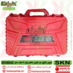 قیچی شارژی SKN مدل 6840 با موتور 400 وات، ولتاژ حداکثر 21 ولت و قطر برش 40 میلی متر. بررسی مشخصات فنی، باتری ها، تیغه تیتانیومی و راهنمای خرید قیچی شارژی باغبانی SKN مدل 6840 , قیمت قیچی شارژی SKN مدل 6840 , قیچی هرس شارژی SKN 40 میلی متری , خرید قیچی شارژی SKN مدل 6840 , قیچی باغبانی شارژی sk06840 , قیچی شارژی 400 وات skn6840 , قیچی شارژی sk06840 با قابلیت برش 4 سانتی متر , skn-6840-lithium-scissors