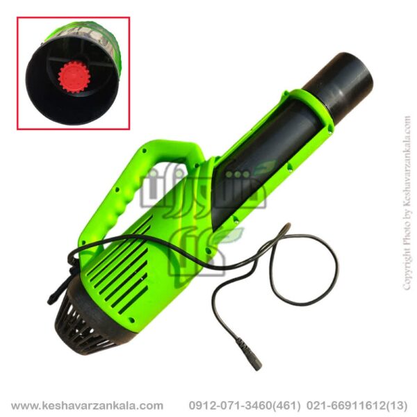 micro-spray-atomizing-air-blower , الحاقی مه پاش فن دار بلند برای تبدیل سمپاش شارژی به سیستم محلول پاشی فن دار می باشد , نحوه تبدیل سمپاش به مه پاش , خرید سمپاش مه پاش , قیمت فن مه پاش شارژی , long-battery-sprayer-mist-attachment